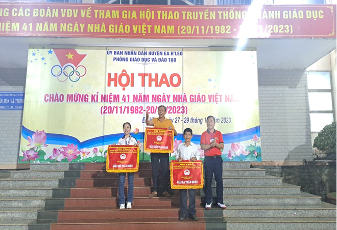 Hội thao ngành Giáo dục và Đào tạo huyện Ea H’Leo năm 2023
